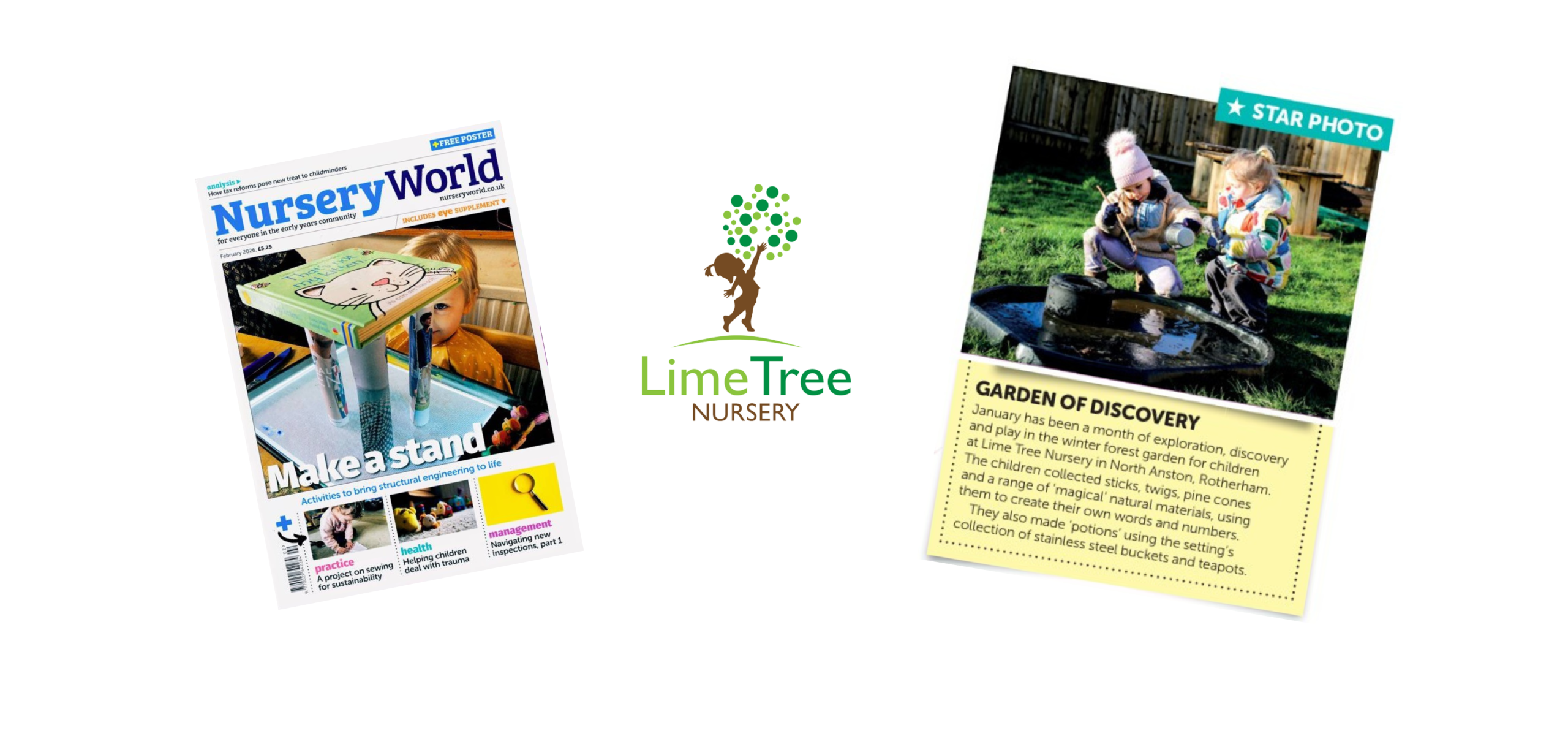 We’re Featured in Nursery World Magazine